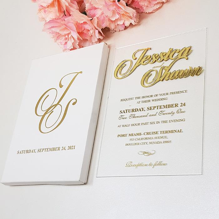 The Complete Guide to Acrylic Wedding Invites and Which Types are Right for You