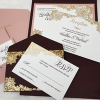 Pocket Wedding Invitations Suite | Affordable Wedding Invites