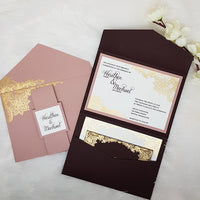 Pocket Wedding Invitations Suite | Affordable Wedding Invites