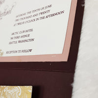 Pocket Wedding Invitations Suite | Affordable Wedding Invites
