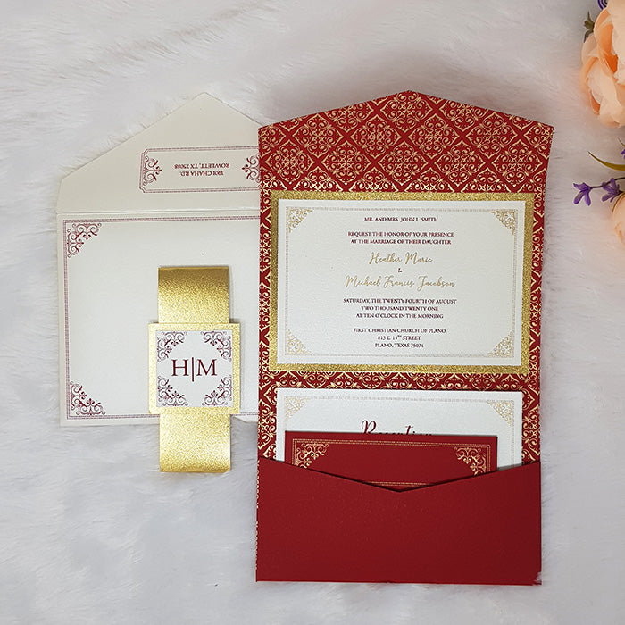 Custom Wedding Invitation Printing, Personalize Wedding Stationery