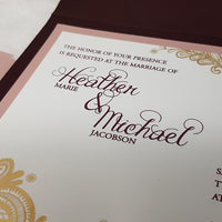 Pocket Wedding Invitations Suite | Affordable Wedding Invites