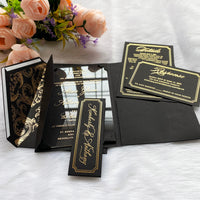 Timeless Black Pocket Invitation | Passionate Forever Wedding Invitations