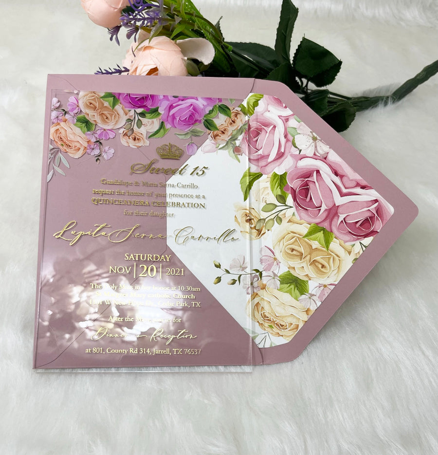 Quinceañera Invitations | Sweet 16 Invitations | Birthday Party Invites