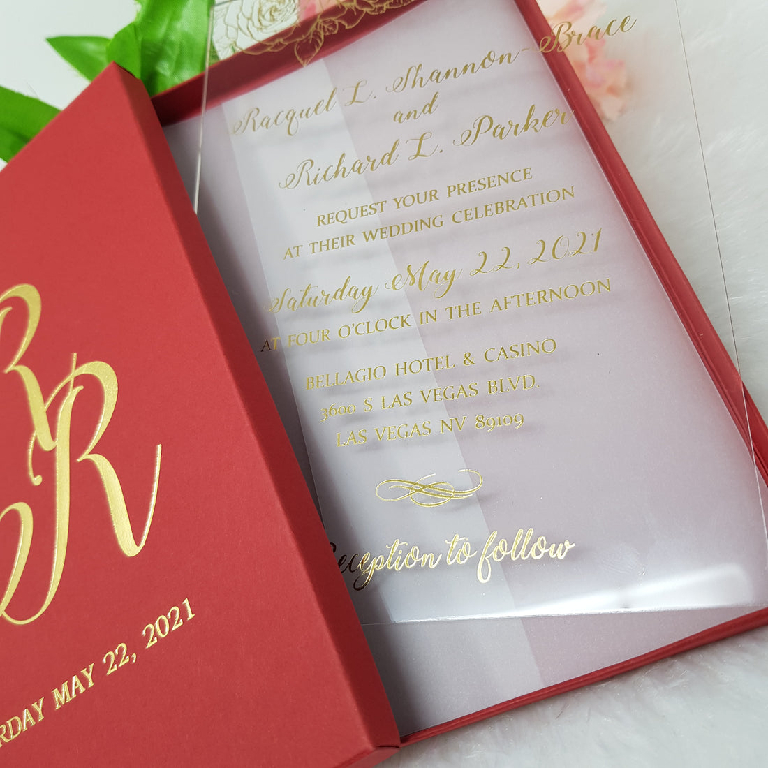 Luxury Golden Wedding Invitation Paper Graphic by Muhammad Rizky Klinsman ·  Creative Fabrica