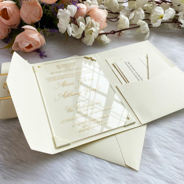 Creative Modern We Do Wedding Invitations YWI-7007